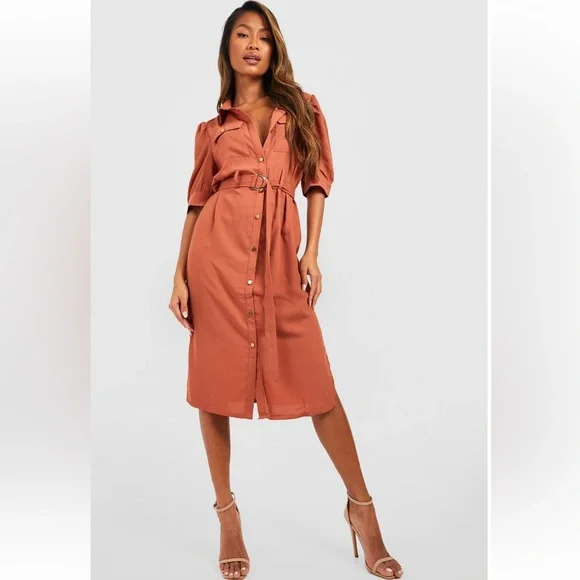 women's white dress midi White Lace Splicing Shirred Midi Dress